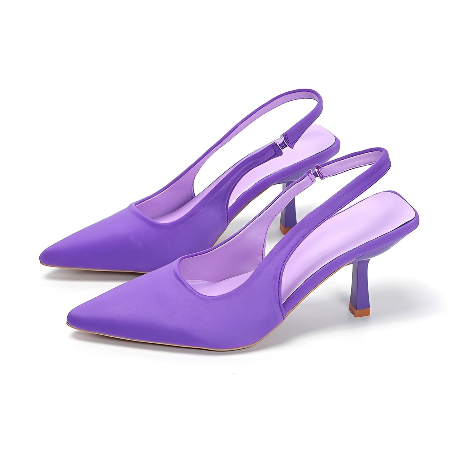 Damen High Heels Slingback Schuhe Elegantes Design