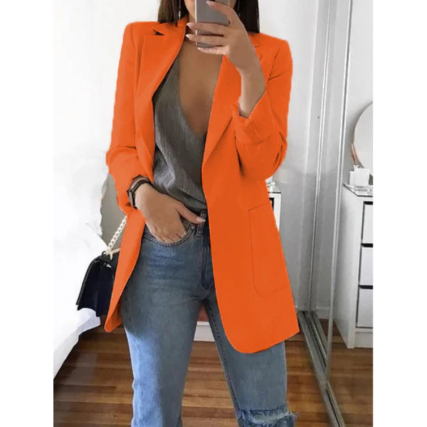 Schmale Blazer Damen Modern & Elegannt