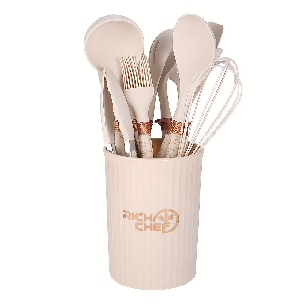 Elegante Silikon Küchenhelfer Set Premium - BerlinGlamour