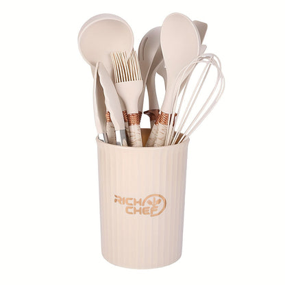 Elegante Silikon Küchenhelfer Set Premium - BerlinGlamour