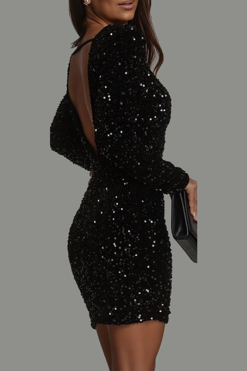 Kleid Party Mini Elegant Kurz - BerlinGlamour