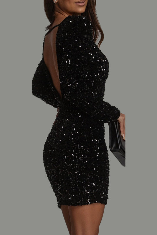 Kleid Party Mini Elegant Kurz - BerlinGlamour