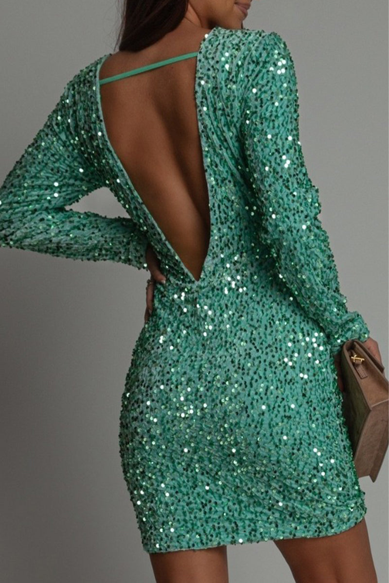 Kleid Party Mini Elegant Kurz