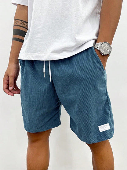 Herren Shorts Sommer Bequem Mit Kordelzug