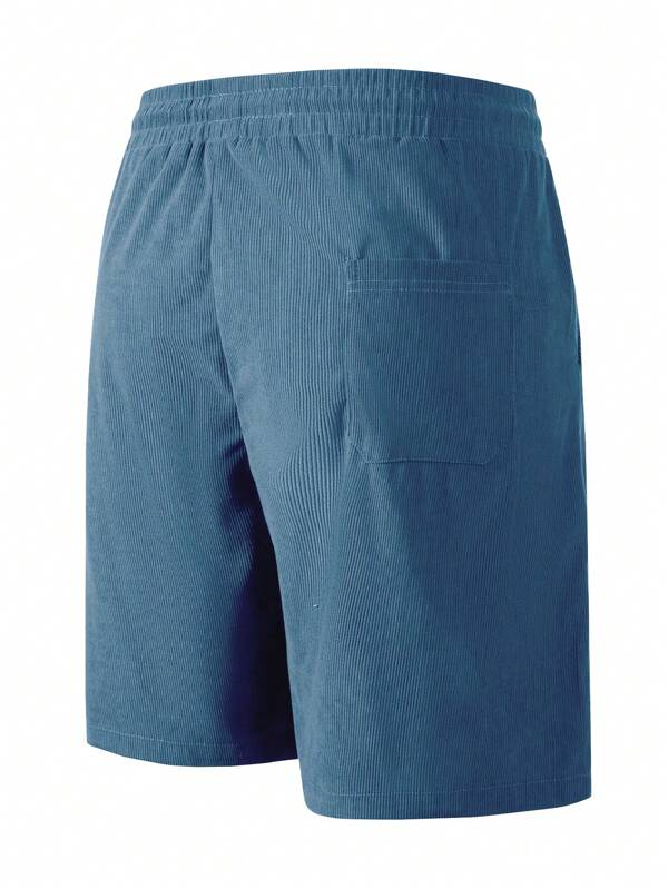 Herren Shorts Freizeit Lockere Passform Kordelzug Bequem