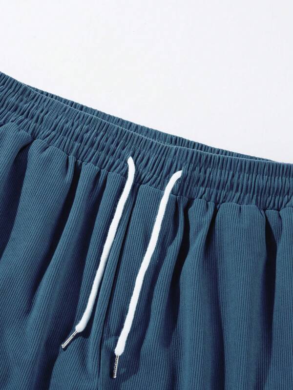 Herren Shorts Sommer Bequem Mit Kordelzug