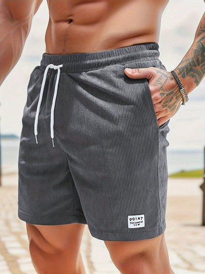 Herren Shorts Sommer Bequem Mit Kordelzug