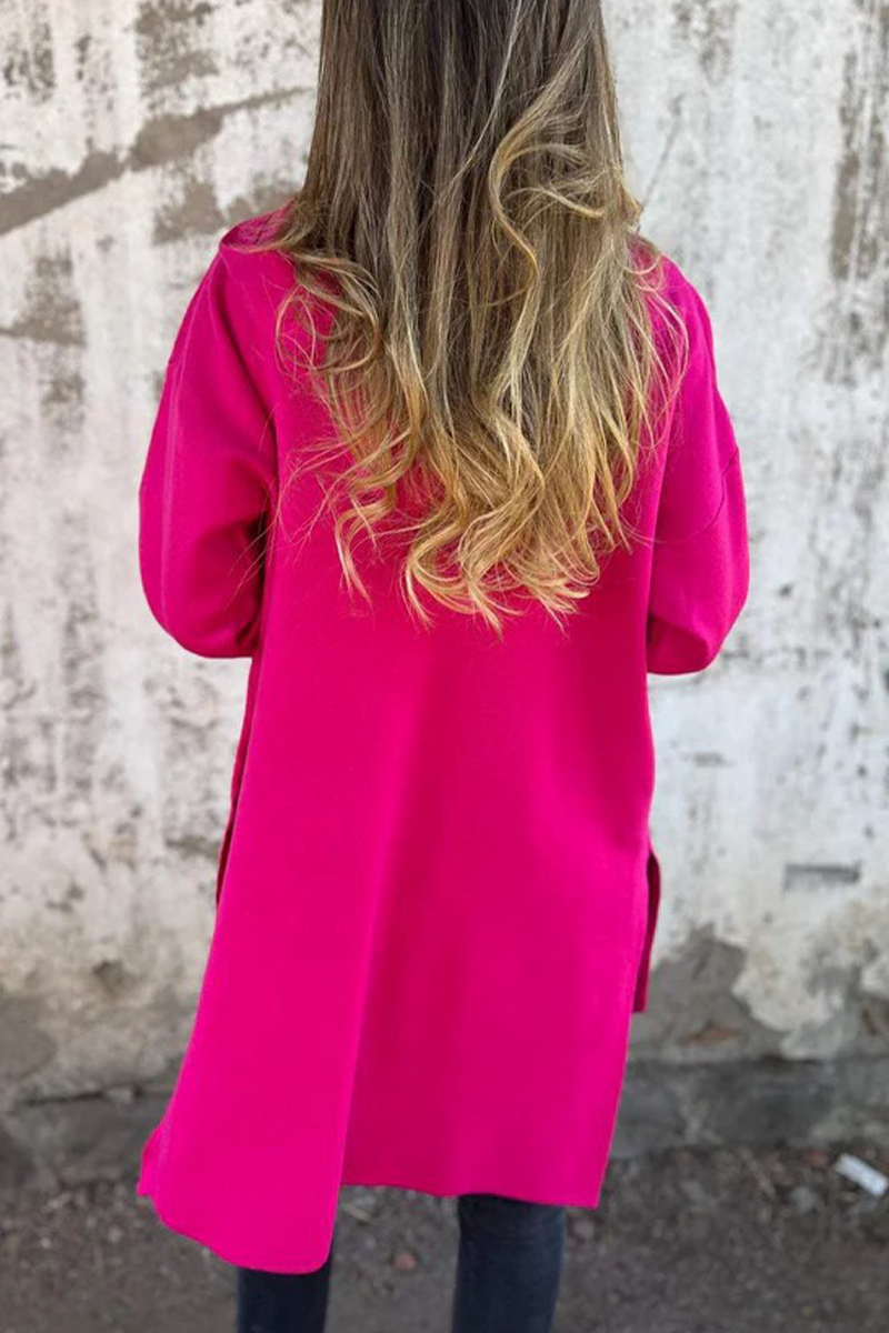Kapuzenjacke Damen Lässig Modern 9 Farben