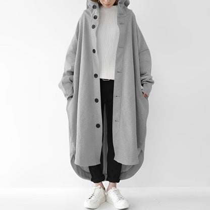 Langer Damen-Trenchcoat Modern Wasserabweisend