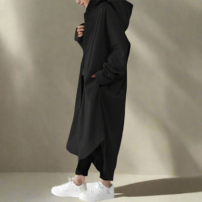 Langer Damen-Trenchcoat Modern Wasserabweisend - BerlinGlamour
