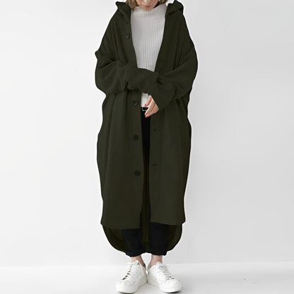 Langer Damen-Trenchcoat Modern Wasserabweisend