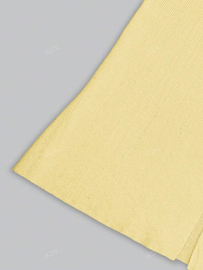 Ärmellose Damenweste Knöpfe Elegante Modern