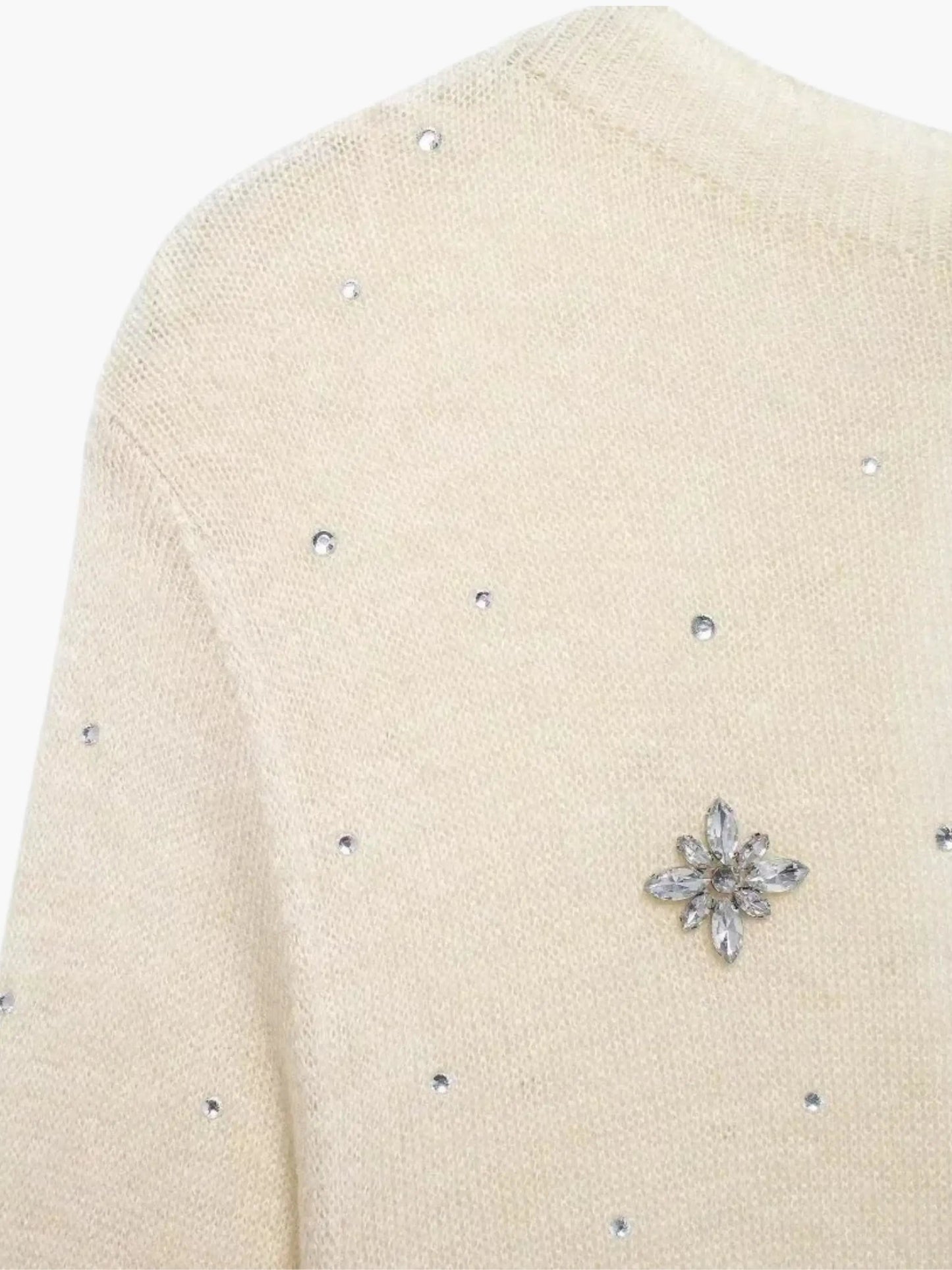 Frauen Strickjacke mit Knöpfen Modern