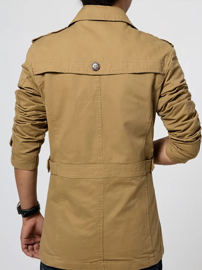 Herren Windjacke Große Größe Baumwolljacke Frühjahr Herbst