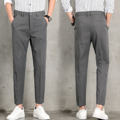 Herren Chino Hose Slim Fit Elegant Mit Taschen - BerlinGlamour