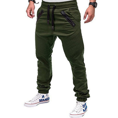 Herren Freizeithose Modern mit Reißverschluss und Stretch