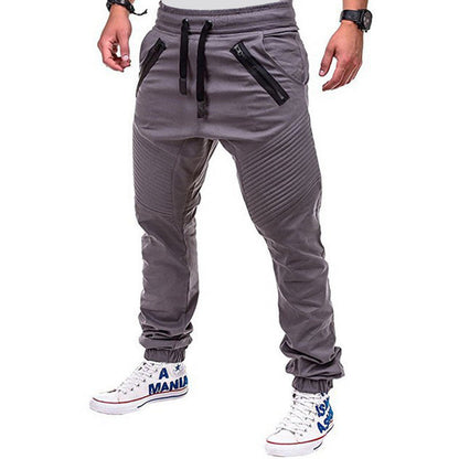 Herren Freizeithose Modern mit Reißverschluss und Stretch