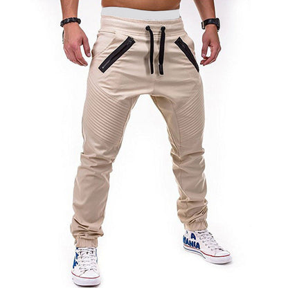 Herren Freizeithose Modern mit Reißverschluss und Stretch