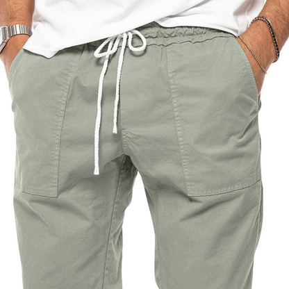 Bequeme Herrenhose Micro Stretch Komfort Schwarz