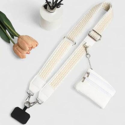 Damen Umhängetasche Elegante Handytasche Leder