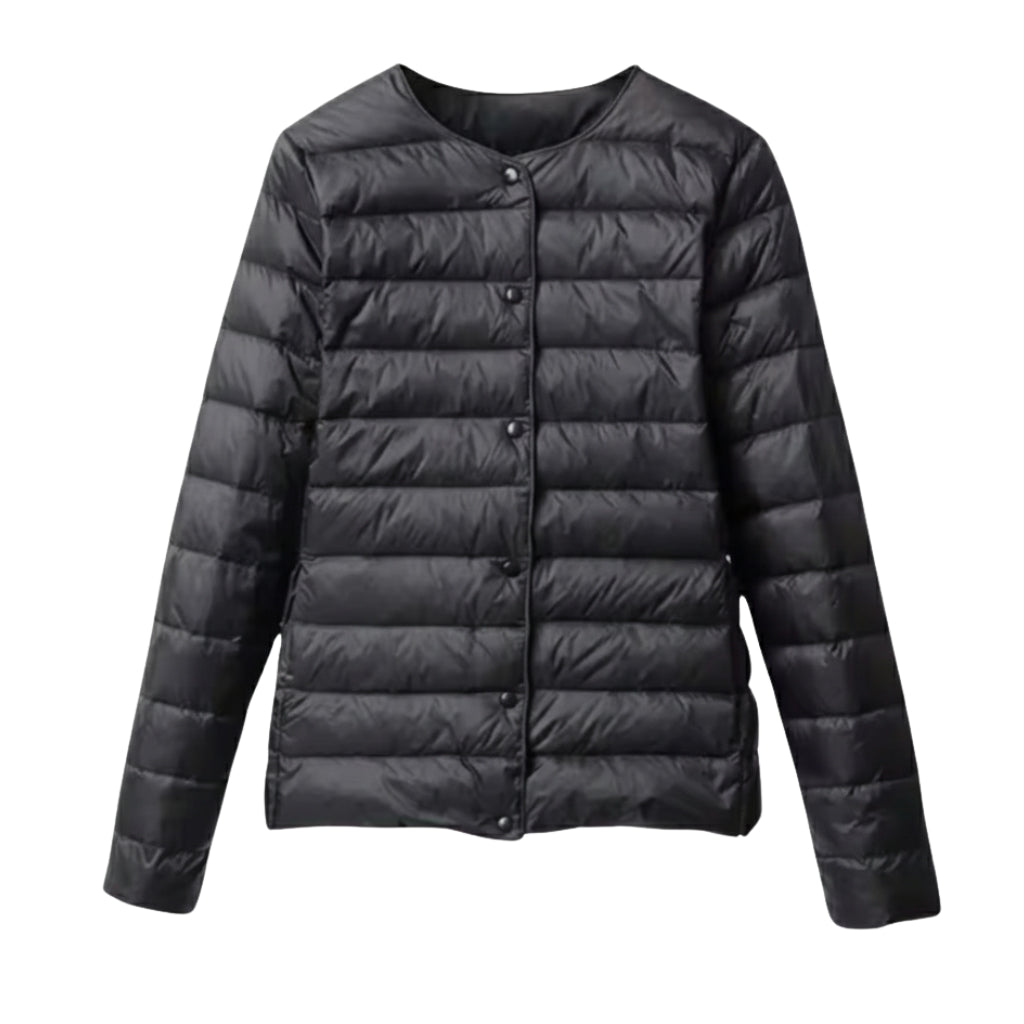 Damen Pufferjacke Leicht Gesteppt Frühlingssaison