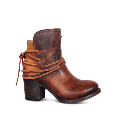 Damen Stiefeletten Leder Schwarz Elegantes Design