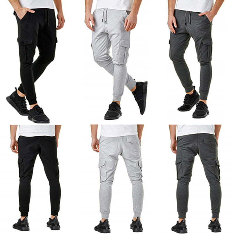 Herren Jogginghose Slim Fit mit Taschen - BerlinGlamour