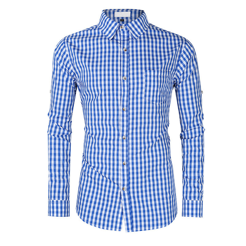 Herren Freizeithemd Kariert Modern Berlin Style - BerlinGlamour