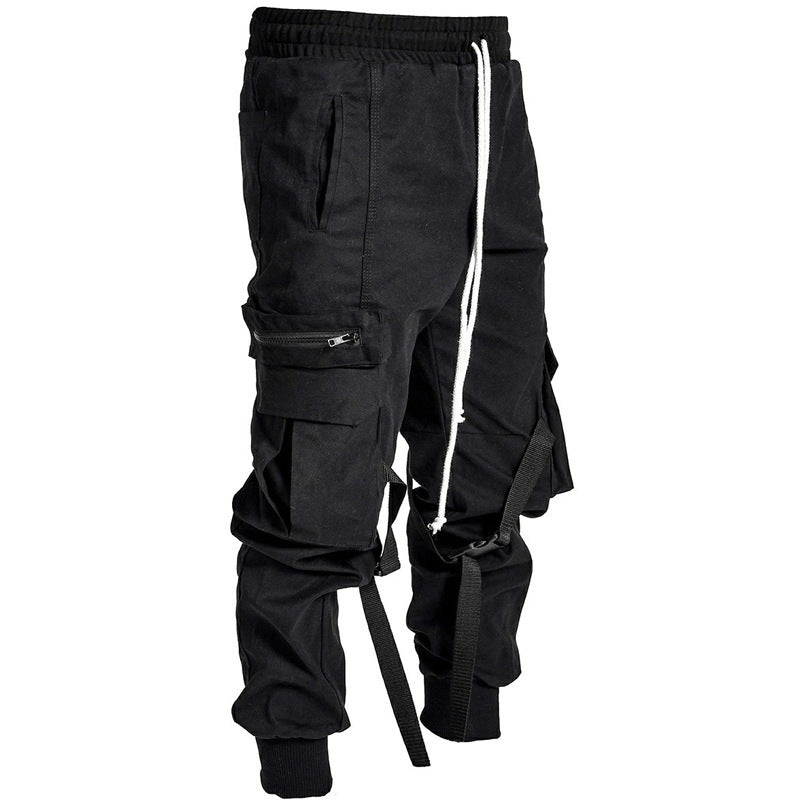 Herren Cargo-Hosen Bequem Mit Verstellbarem Bund