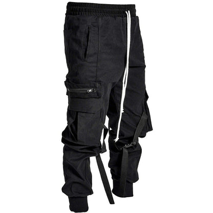 Herren Cargo-Hosen Bequem Mit Verstellbarem Bund
