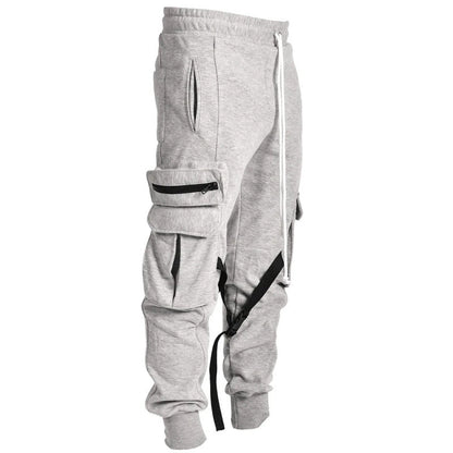 Herren Cargo-Hosen Bequem Mit Verstellbarem Bund