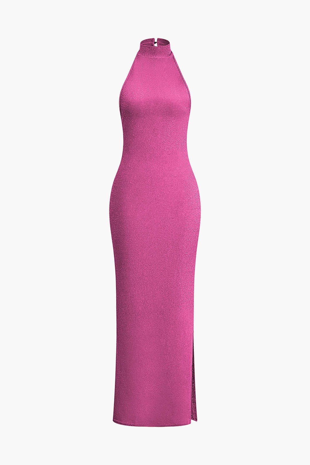 Glitzerndes Abendkleid Rückenfrei Neckholder Elegant