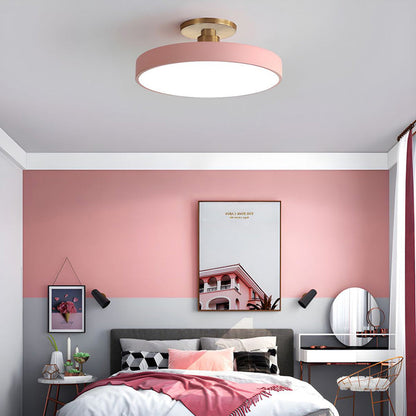 LED Deckenleuchte Modern Gold Mit Dimmfunktion
