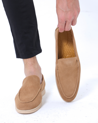 Herren Loafer Wildleder Schuhe Elegantes Design
