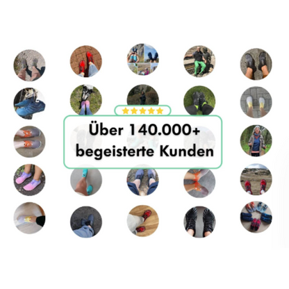Bequeme Barfußschuhe für Frauen Natürlich Lederschuhe