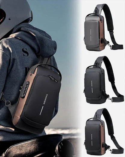 Sicherheitsbrusttasche Mit Zahlenschloss Diebstahlschutz