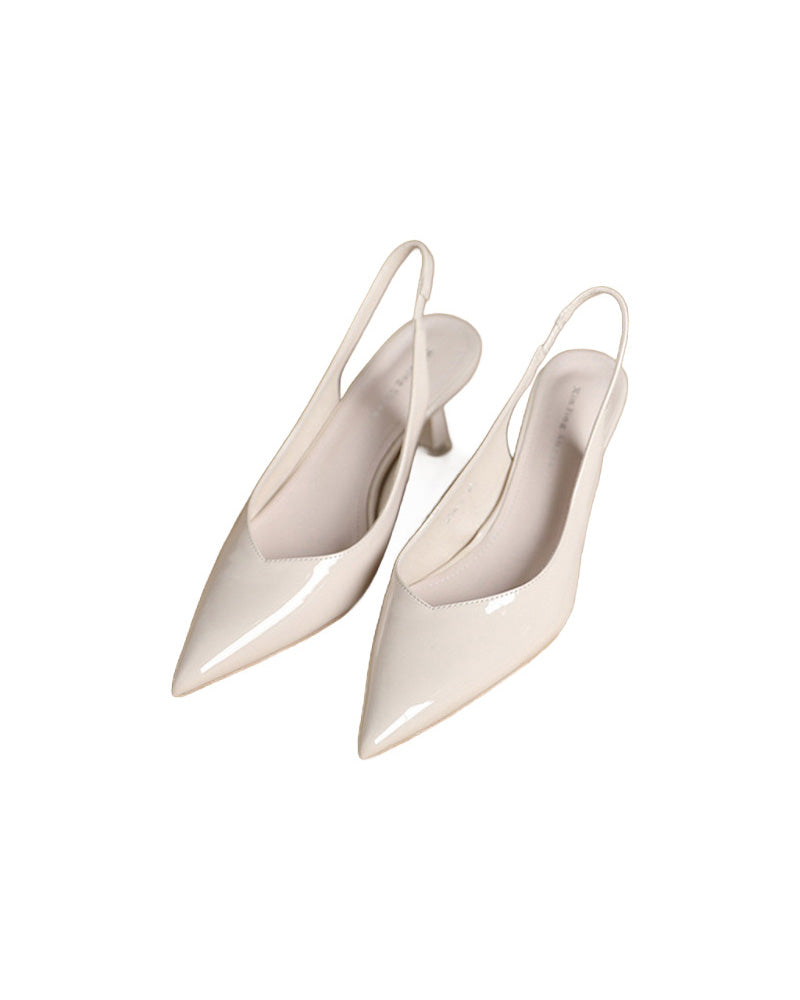 Stilettos High Heels Spitzer Zehenpartie Einfarbig