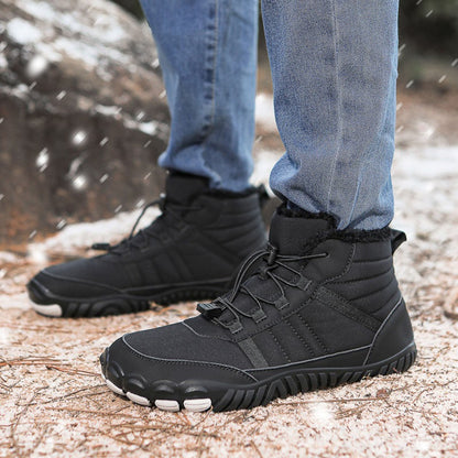 Herren Winterstiefel Wasserdicht Warm Fellfutter