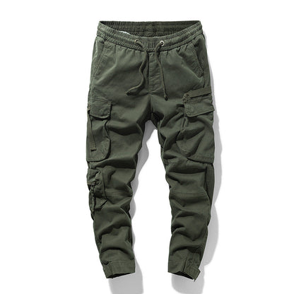 Herren Cargohose Praktisch Verstellbar Viel Taschen - BerlinGlamour