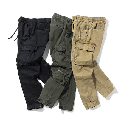 Herren Cargohose Praktisch Verstellbar Viel Taschen