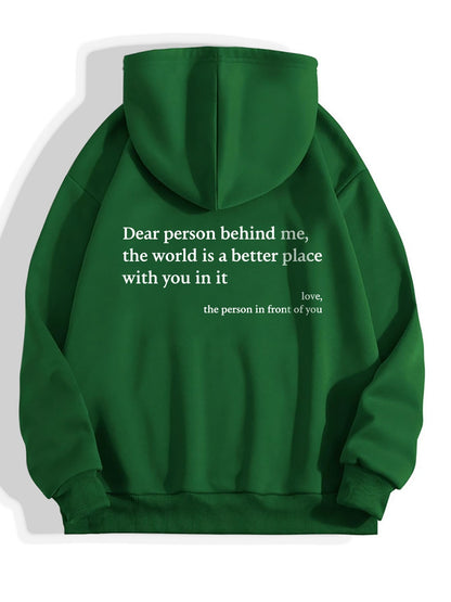 BerlinGlamour Hoodie: Du Bist Genug