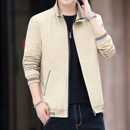 Herren Übergangsjacke Sportlich Slim Fit Schnitt