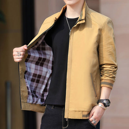 Herren Übergangsjacke Sportlich Slim Fit Schnitt