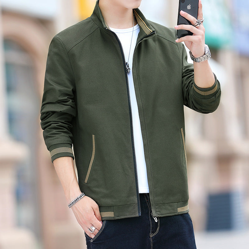 Herren Übergangsjacke Sportlich Slim Fit Schnitt