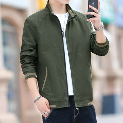 Herren Übergangsjacke Sportlich Slim Fit Schnitt