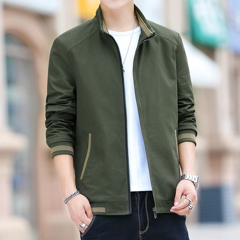 Herren Übergangsjacke Sportlich Slim Fit Schnitt - BerlinGlamour