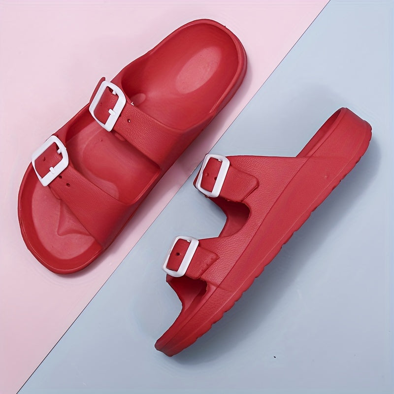 Herren Sandalen mit Doppelriemen Bequem
