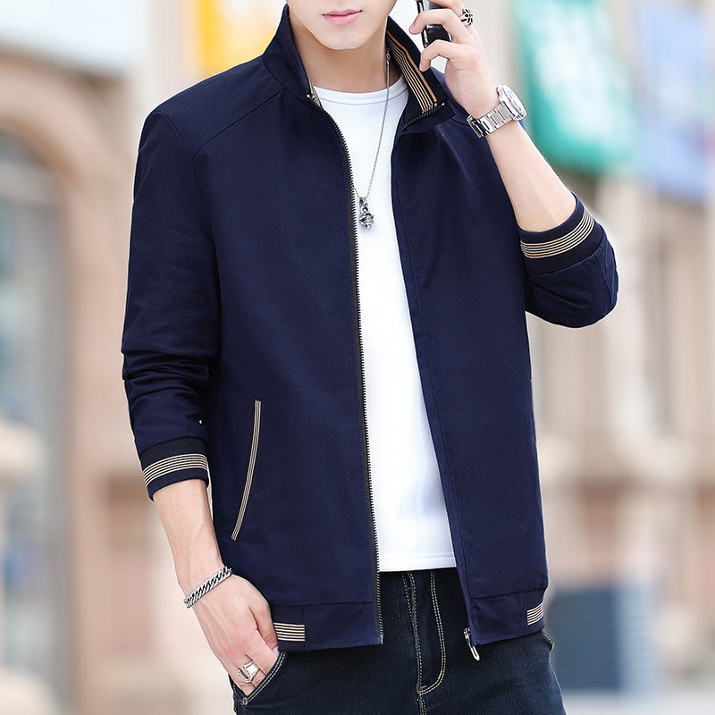 Herren Übergangsjacke Sportlich Slim Fit Schnitt