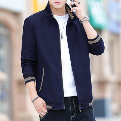 Herren Übergangsjacke Sportlich Slim Fit Schnitt