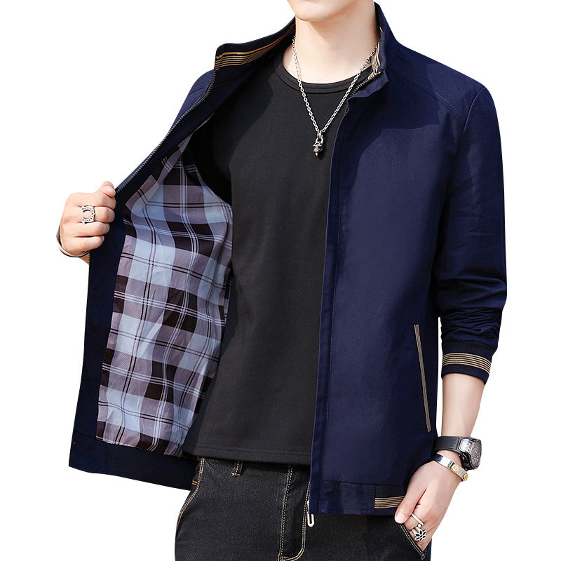 Herren Übergangsjacke Sportlich Slim Fit Schnitt